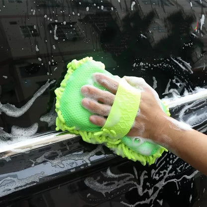 Esponja de Microfibra para Lavagem de Carro – Pano e Escova Automotiva