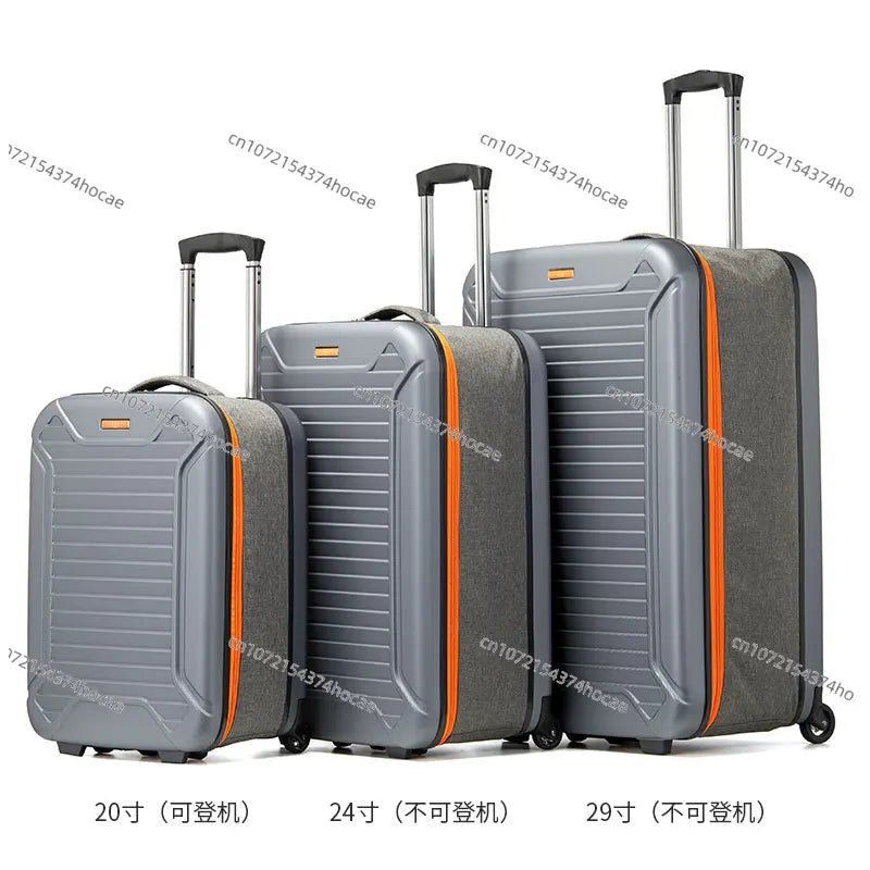 Mala de Viagem Dobrável com Rodas – Grande Capacidade, 20 Polegadas, Ideal para Negócios