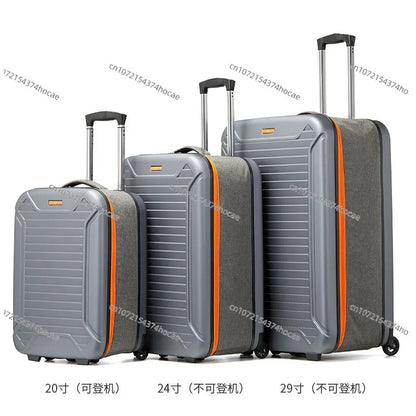 Mala de Viagem Dobrável com Rodas – Grande Capacidade, 20 Polegadas, Ideal para Negócios