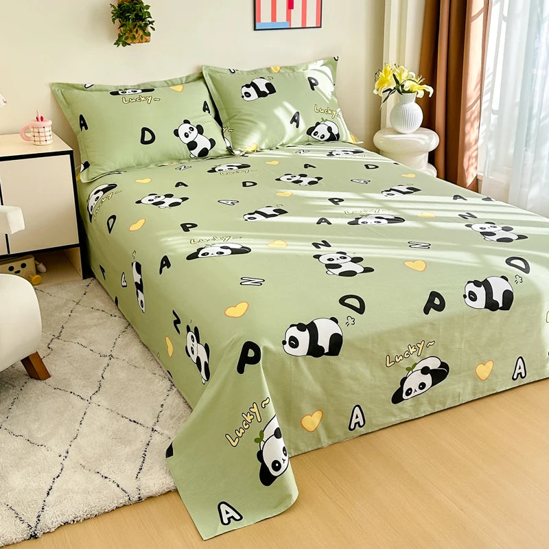 Lençol Liso 100% Algodão para Cama Casal Queen e King Toque Macio Conforto Premium Luxo
