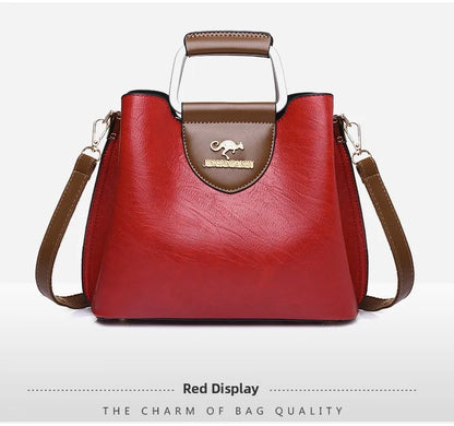 Bolsa Tote Feminina Couro Sintético — Espaçosa, Elegante e Perfeita para o Dia a Dia