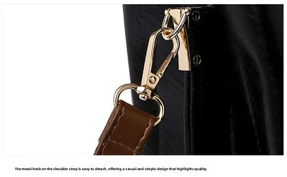 Bolsa Tote Feminina Couro Sintético — Espaçosa, Elegante e Perfeita para o Dia a Dia