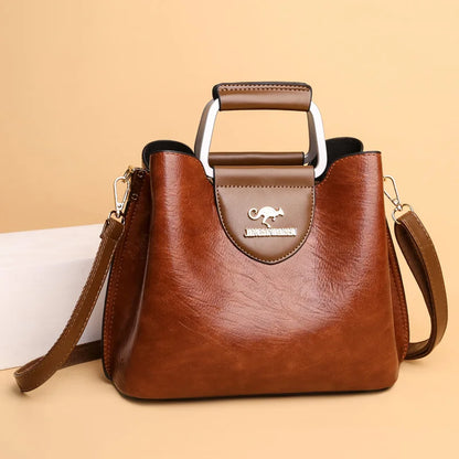 Bolsa Tote Feminina Couro Sintético — Espaçosa, Elegante e Perfeita para o Dia a Dia