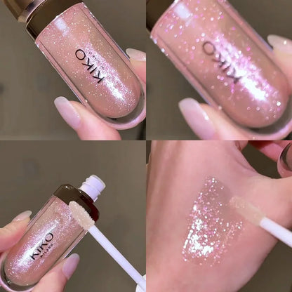 Gloss Labial 3D Mirror – Efeito Espelhado, Longa Duração e Brilho Glossy (Não Transfere)