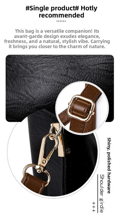 Bolsa Tote Feminina Couro Sintético — Espaçosa, Elegante e Perfeita para o Dia a Dia