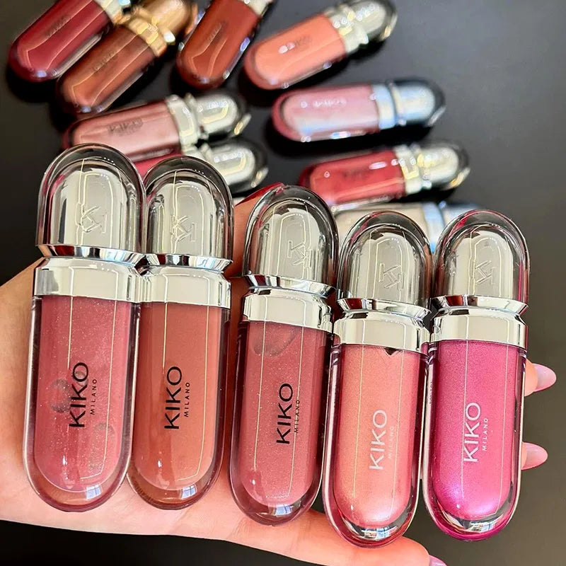 Gloss Labial 3D Mirror – Efeito Espelhado, Longa Duração e Brilho Glossy (Não Transfere)