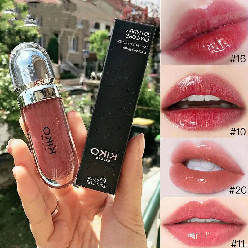 Gloss Labial 3D Mirror – Efeito Espelhado, Longa Duração e Brilho Glossy (Não Transfere)