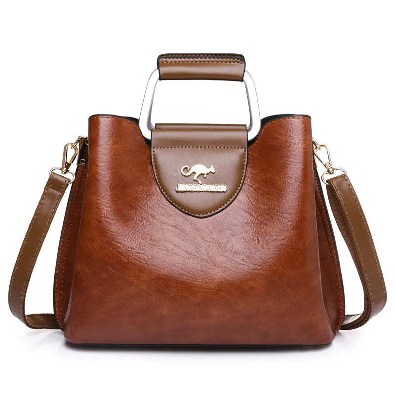 Bolsa Tote Feminina Couro Sintético — Espaçosa, Elegante e Perfeita para o Dia a Dia