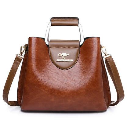 Bolsa Tote Feminina Couro Sintético — Espaçosa, Elegante e Perfeita para o Dia a Dia