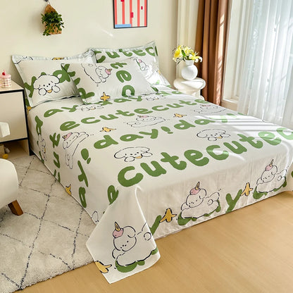 Lençol Liso 100% Algodão para Cama Casal Queen e King Toque Macio Conforto Premium Luxo