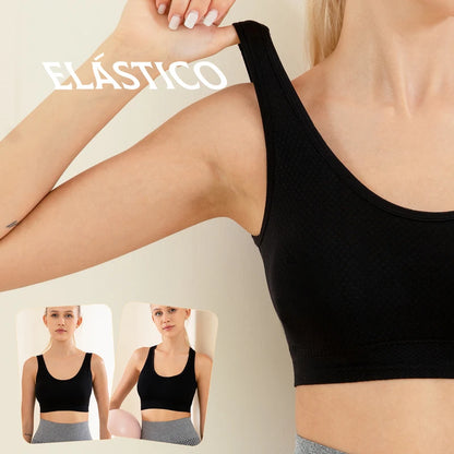 Top Esportivo Feminino Jcolor – Fitness, Yoga e Corrida