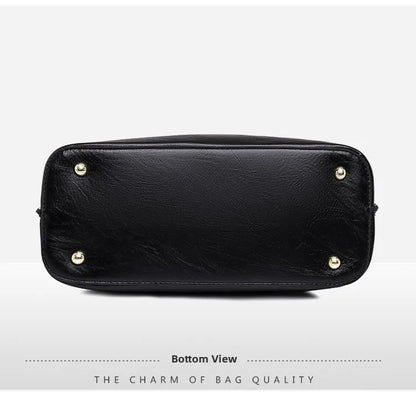 Bolsa Tote Feminina Couro Sintético — Espaçosa, Elegante e Perfeita para o Dia a Dia