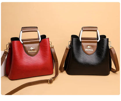 Bolsa Tote Feminina Couro Sintético — Espaçosa, Elegante e Perfeita para o Dia a Dia