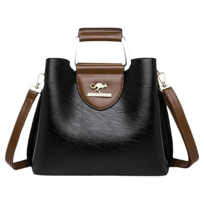 Bolsa Tote Feminina Couro Sintético — Espaçosa, Elegante e Perfeita para o Dia a Dia