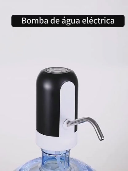 Bomba D'Água Elétrica para Galão de 5L – Portátil, Recarregável via USB | Ideal para Casa, Escritório, Carro e Hotel